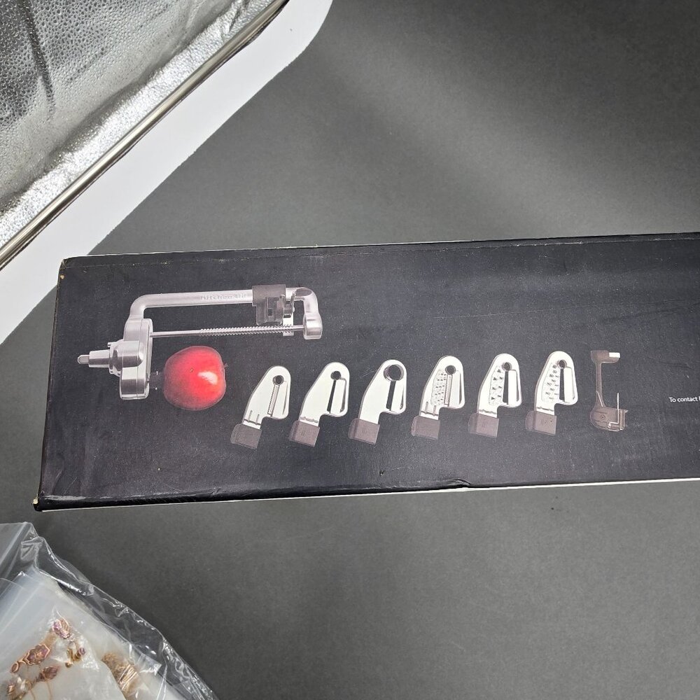 KitchenAid Spiralizer Plus Attachment 7 Blades Stand Mixer KSM2APC NIB - Picture 5 of 9